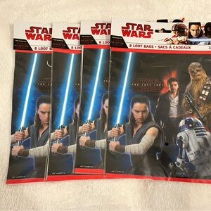 Star Wars Party Loot Bags - 4pk
